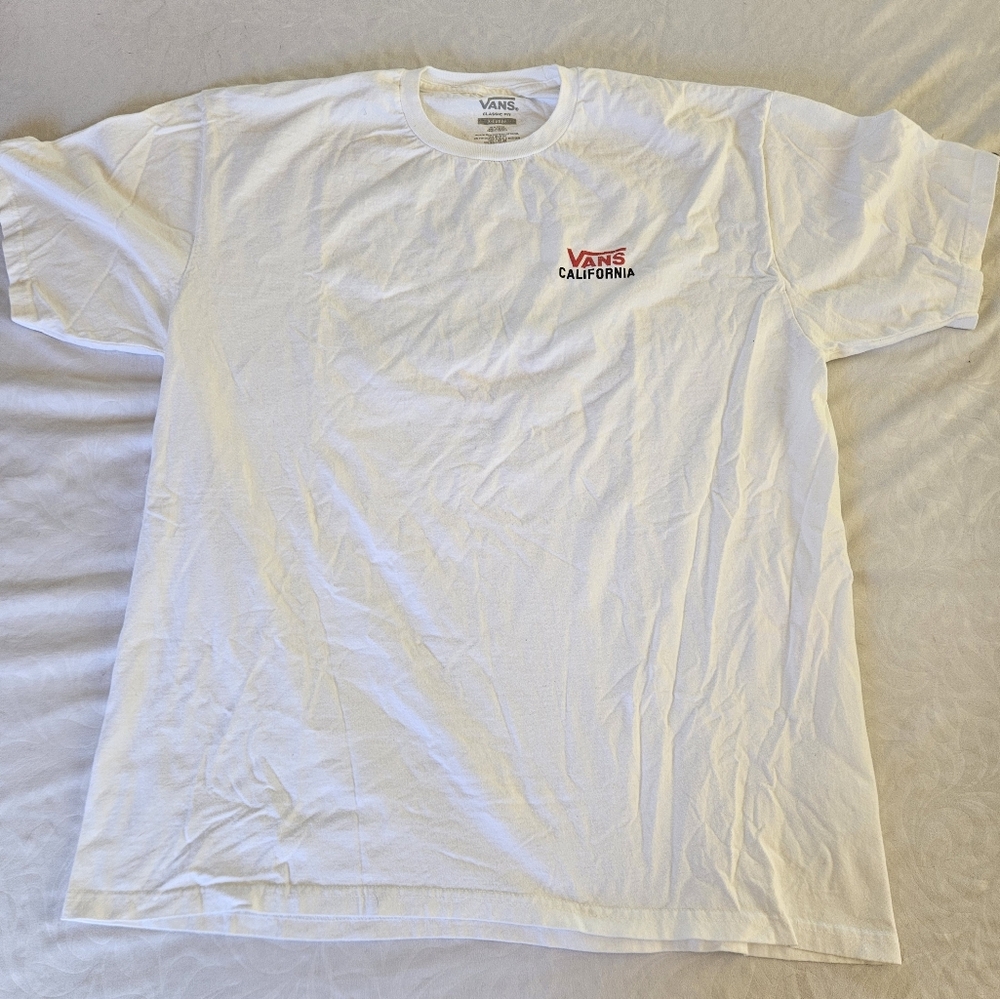 Vans California Republic Skating Brown Bear Skateboard XL Classic Fit T-Shirt - Picture 4 of 7